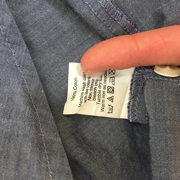 J. Crew Chambray Popover Tunic - Small - Picture 8 of 8